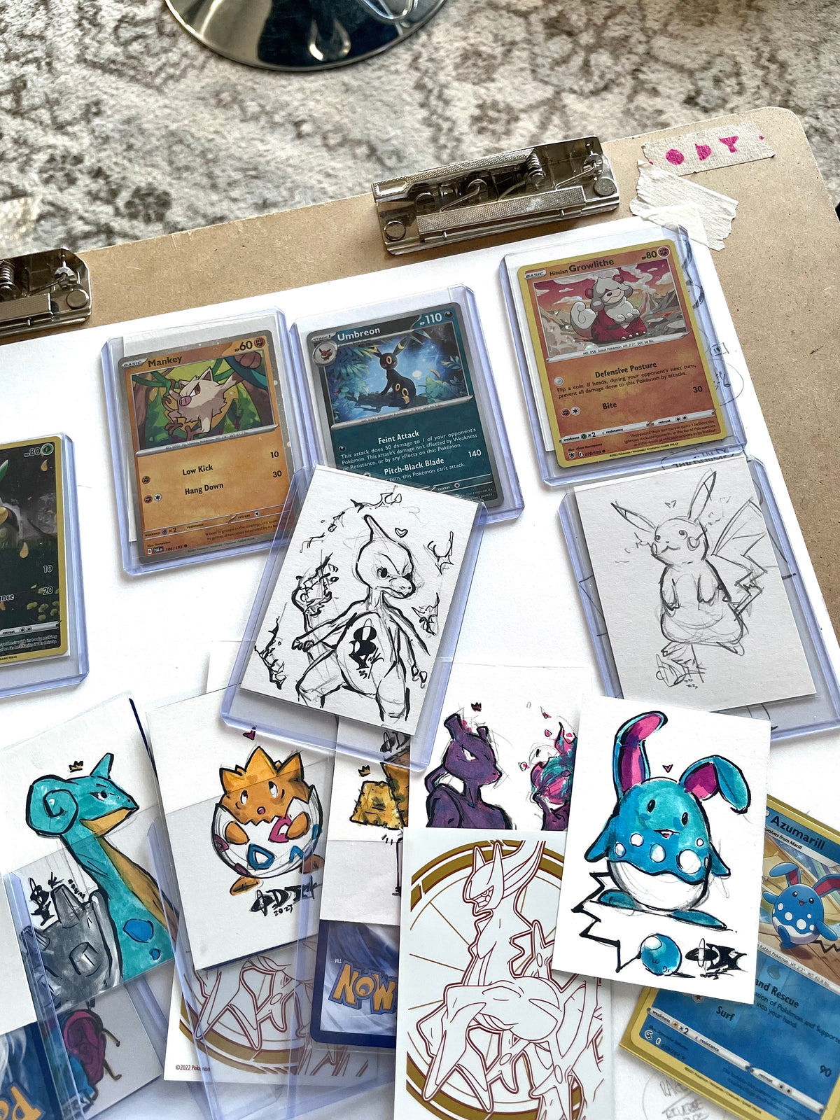 ODY - Creature Commission #1 - Art Card